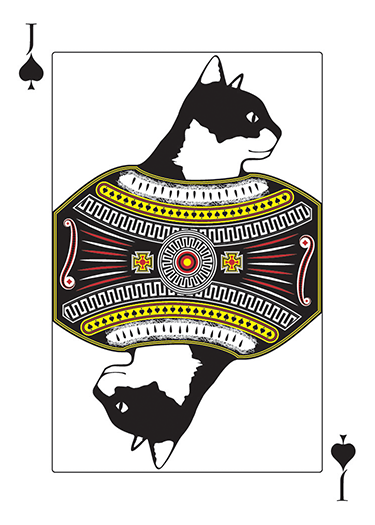 cat poker cards